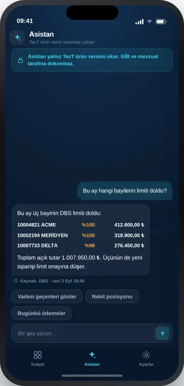 TecT App · Asistan